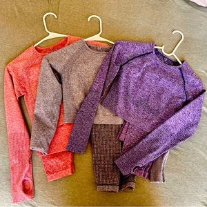 NWOT SHEIN WORKOUT SETS BUNDLE OF 3 size small